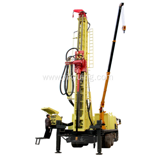 High efficiency multifunctional full hydraulic drill rig